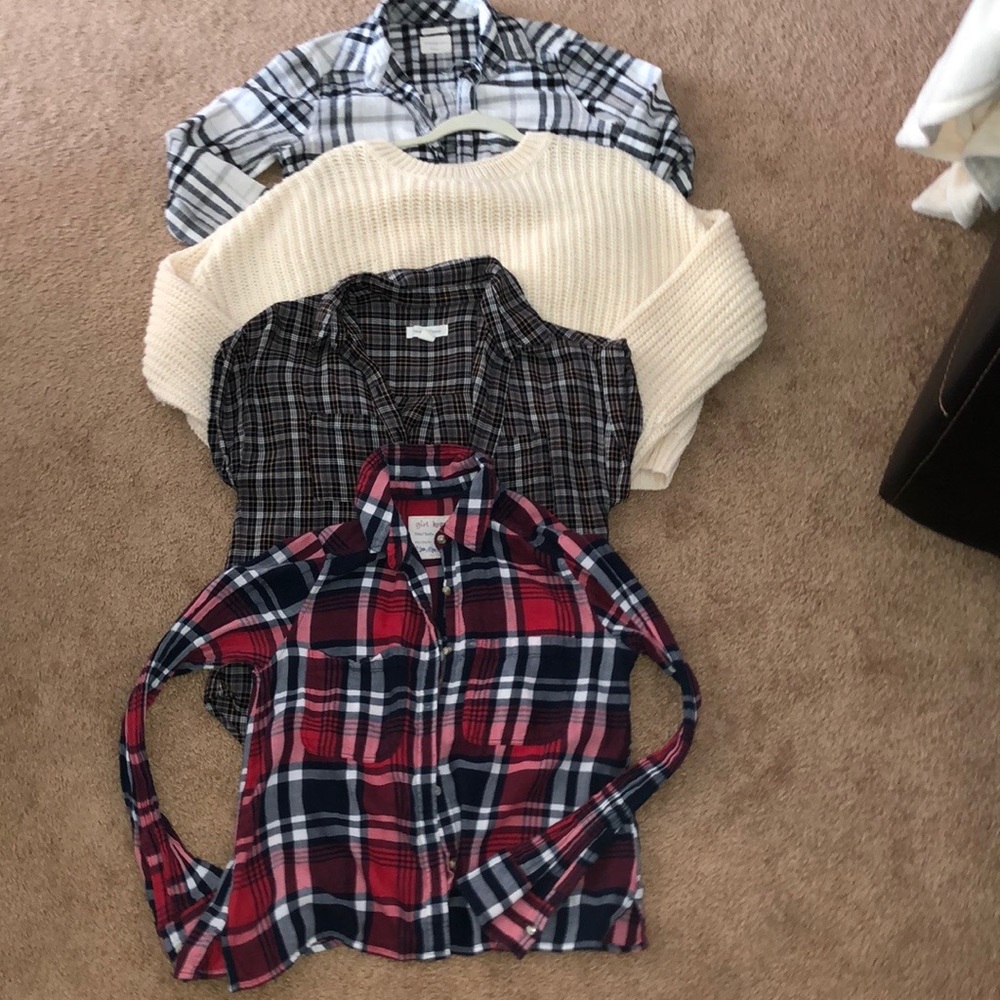 Sweater/Flannel Bundle